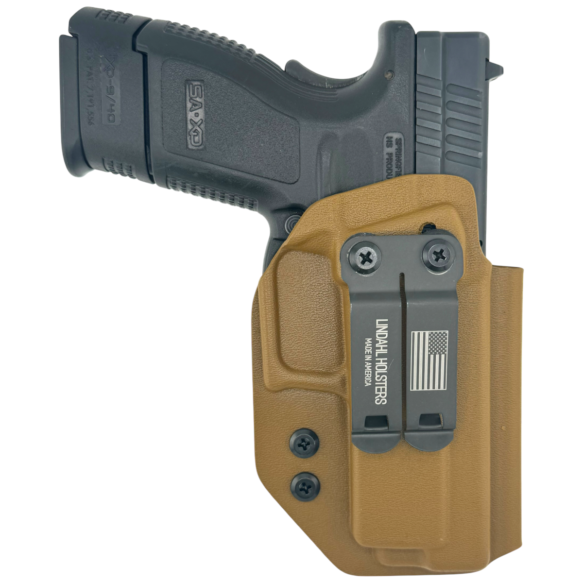 Springfield XD 4” IWB Holster | Closed-End Kydex Concealed Carry – LADY ...